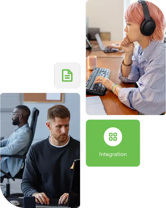 Remote laptop user on trusted device with Duo reading through documentation on Duo&rsquo;s integration and identity security.