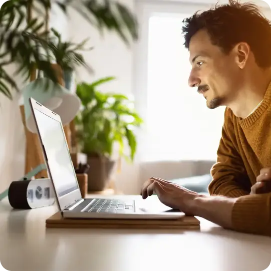 IT professional reviewing Duo&rsquo;s online resources for security experts.