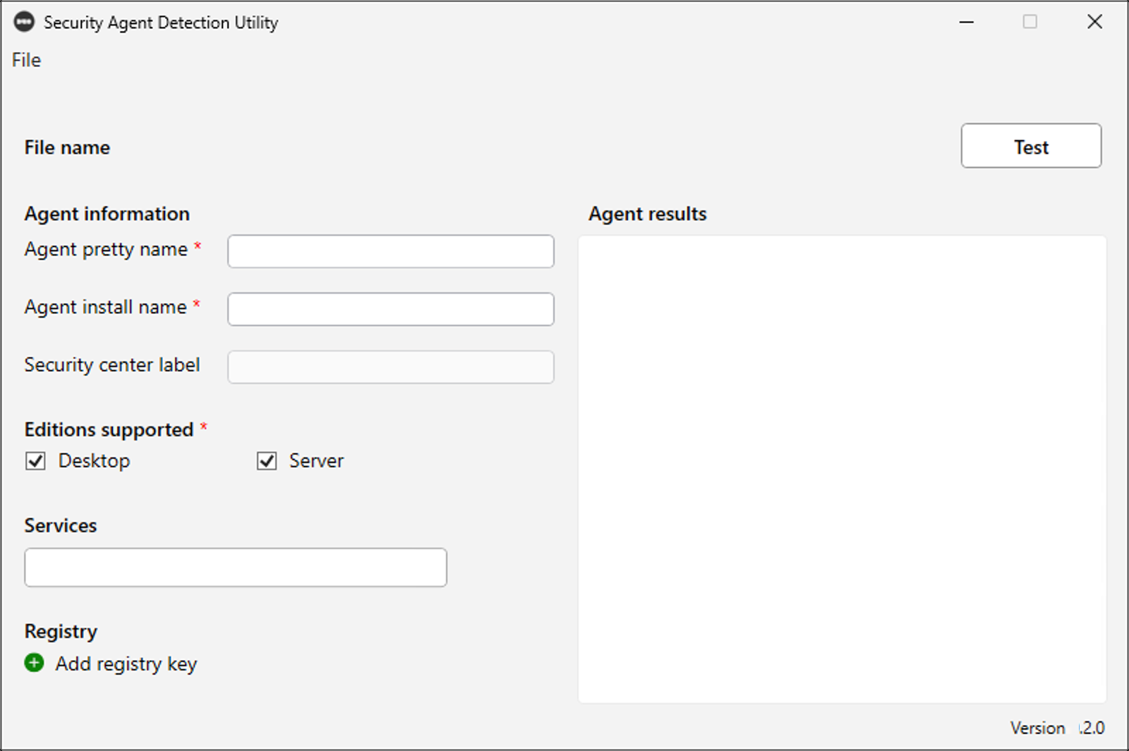 Security Agent Detection Utility on Windows