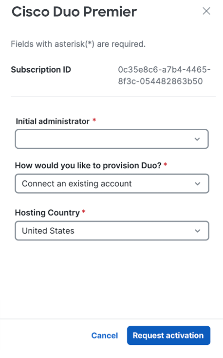 Provision Duo in Cisco Security Cloud Control
