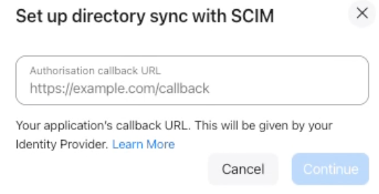 Apple Business Set Up Directory Sync with SCIM