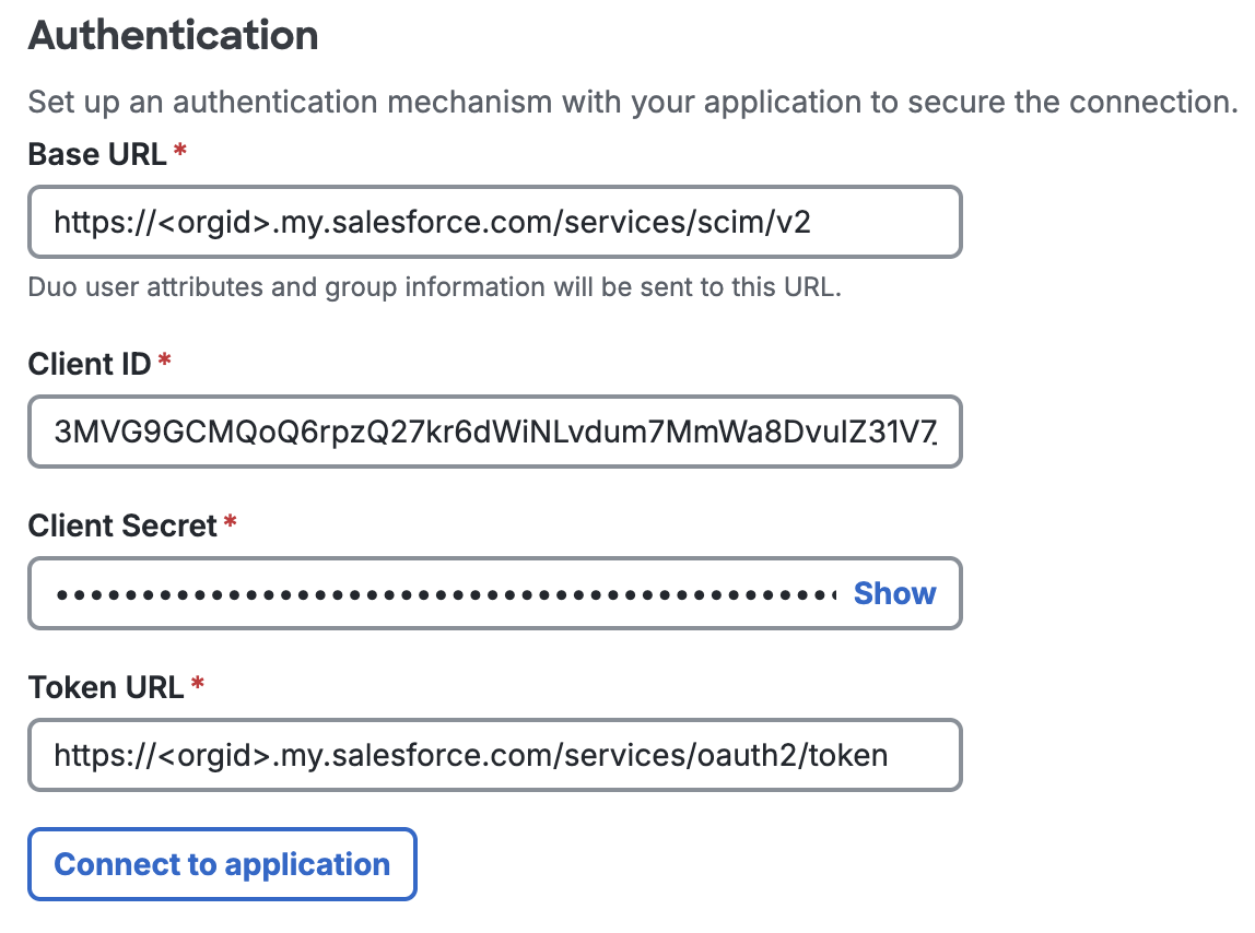 Salesforce Authentication