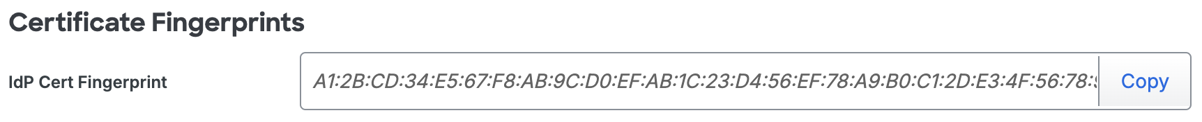 Duo LiquidFiles Certificate Fingerprints Field