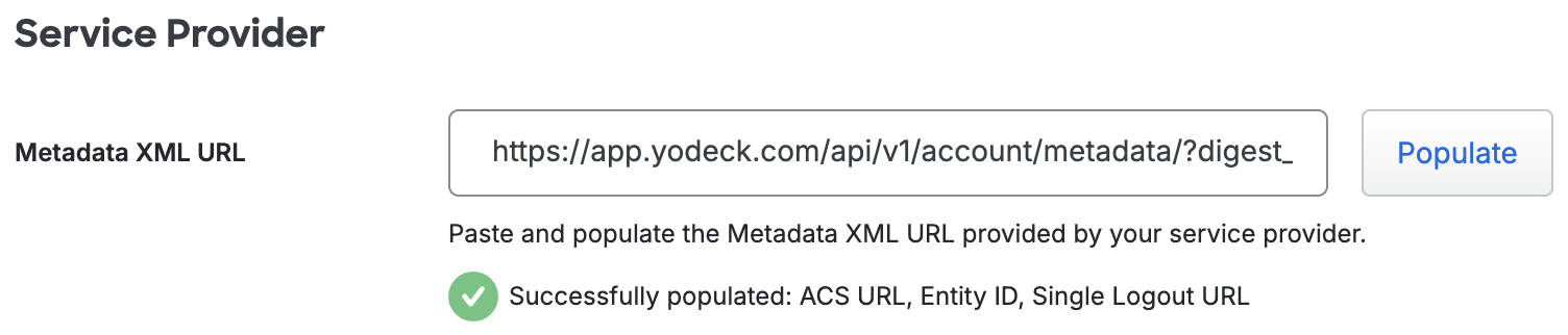Duo Yodeck XML URL