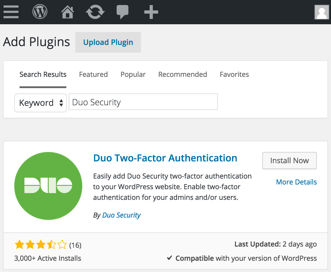 Plugin Search