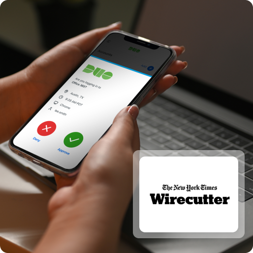 The New York Time Wirecutter says that Cisco Duo is the best 2FA app