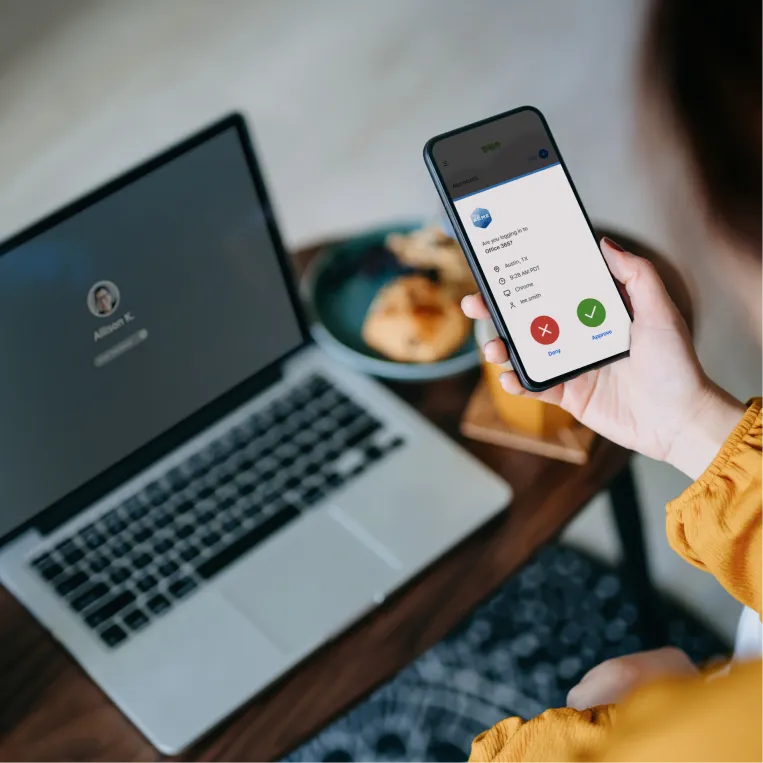 Trusted device secured by Duo&rsquo;s ISPM being viewed by remote worker