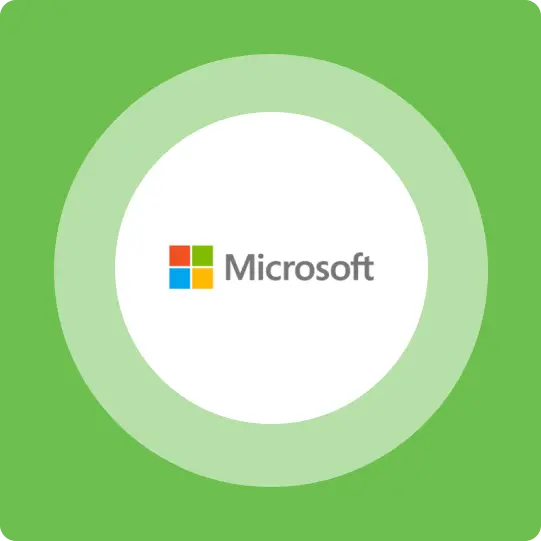 Microsoft logo.
