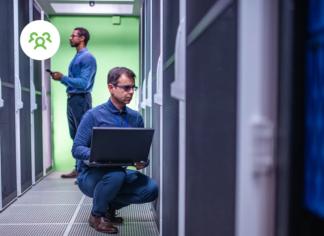 People viewing the desktop to see what is Identity Governance and Administration