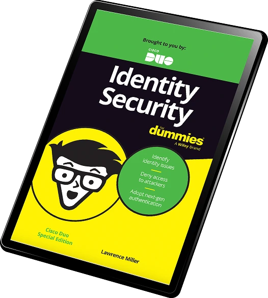 Identity Security for Dummies eBook cover